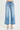 Risen Embroidered High Rise Crop Wide Medium Wash Jeans