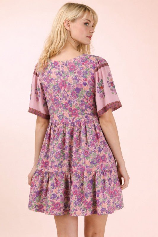 Boho Blossom Button Dress - 2 colors! - The Nines