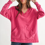 Mono B Sunfade Pink Pullover - The Nines