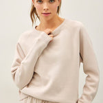 Washed Cotton Fleece Sweatshirt - 2 Colors! - The Nines