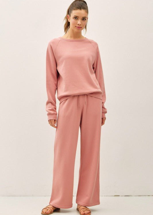Washed Cotton Fleece Sweatpants - 2 Colors! - The Nines