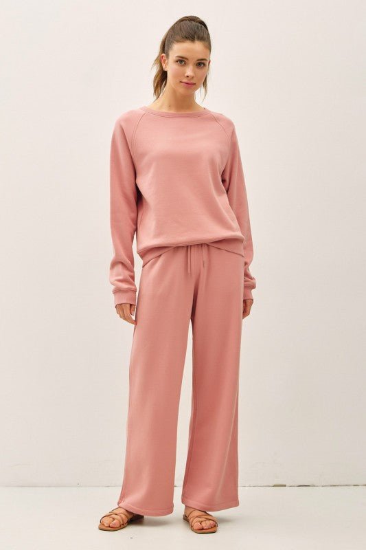 Washed Cotton Fleece Sweatpants - 2 Colors! - The Nines