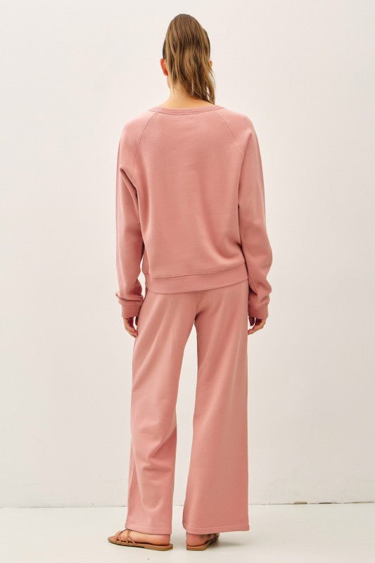 Washed Cotton Fleece Sweatpants - 2 Colors! - The Nines