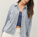 Knit Slightly Cropped Shacket - 3 Colors! - The Nines
