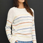 Blue Multicolor Lightweight Top - The Nines