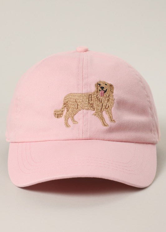 Golden Retriever Embroidered Cap - 2 Colors! - The Nines