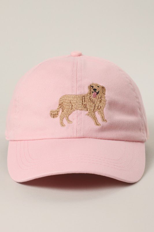 Golden Retriever Embroidered Cap - 2 Colors! - The Nines