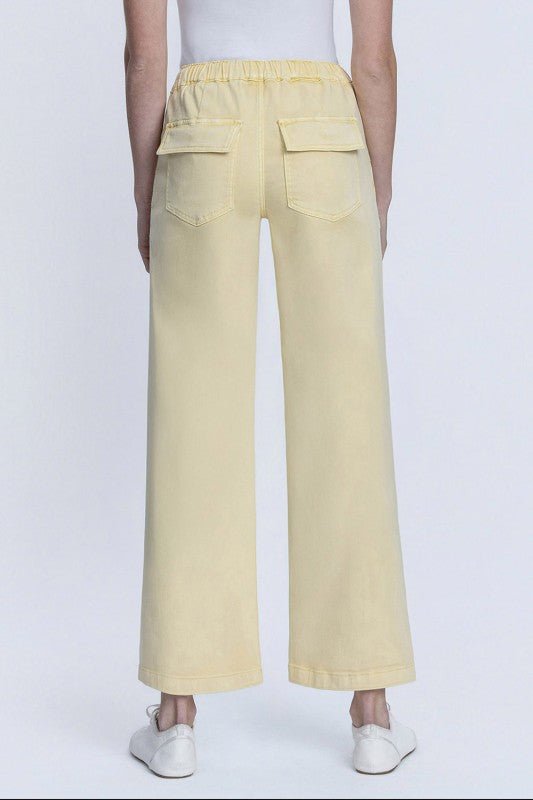 Lovervet Sunny Stretch Denim Drawstring Elastic Waist Jean - The Nines