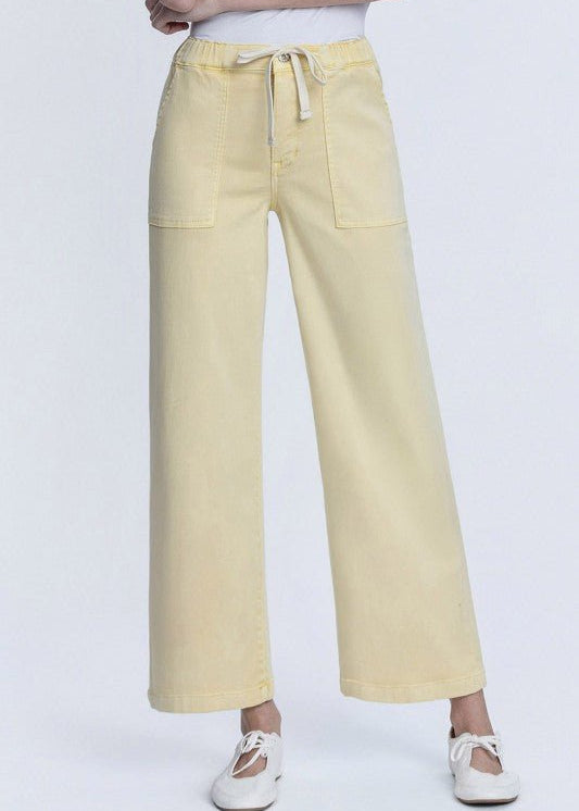 Lovervet Sunny Stretch Denim Drawstring Elastic Waist Jean - The Nines