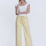Lovervet Sunny Stretch Denim Drawstring Elastic Waist Jean - The Nines