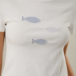 Fish Crew Fitted Tee - The Nines
