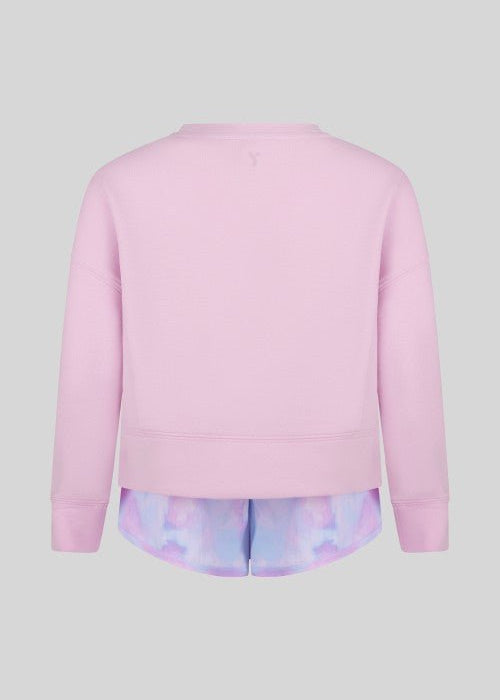 Pink & Lavender Top, Shorts & Bag Set - The Nines