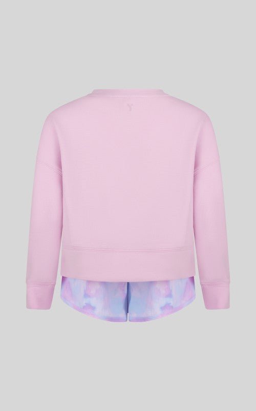 Pink & Lavender Top, Shorts & Bag Set - The Nines