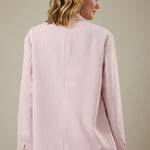Blush Striped Lined Blazer - The Nines