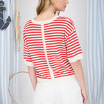 Coastal Calm Knit Lightweight Sweater Top - 2 Colors! - The Nines