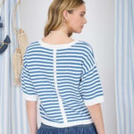 Coastal Calm Knit Lightweight Sweater Top - 2 Colors! - The Nines