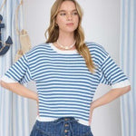 Coastal Calm Knit Lightweight Sweater Top - 2 Colors! - The Nines