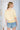 Butter Yellow Trim Short Sleeve Sweater