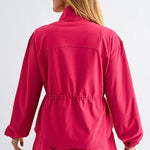 Cinched Windbreaker Jacket - 2 Colors! - The Nines