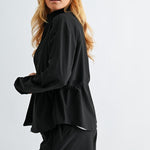 Cinched Windbreaker Jacket - 2 Colors! - The Nines