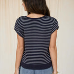 Short Sleeve Button Cardigan - 2 colors! - The Nines