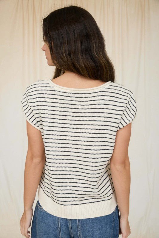 Short Sleeve Button Cardigan - 2 colors! - The Nines