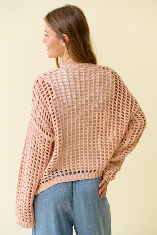 Crochet Cardigan - 2 Colors! - The Nines