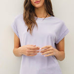 Lux Bamboo Tee - Soft Peri