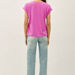 Lux Bamboo Tee - Berry