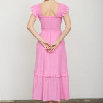 Smocked Midi Dress - 2 colors! - The Nines