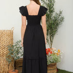 Smocked Midi Dress - 2 colors! - The Nines