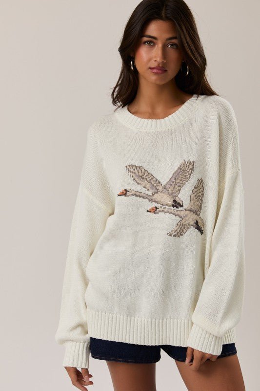 Swan Lightweight Sweater - The Nines