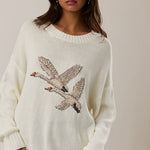 Swan Lightweight Sweater - The Nines