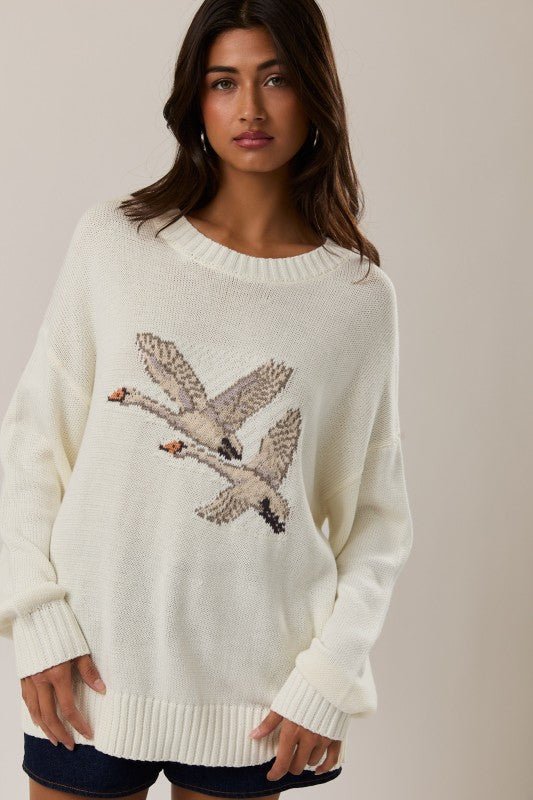 Swan Lightweight Sweater - The Nines