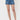 Vervet Medium Wash Super Soft Cuffed Shorts - The Nines