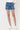 Vervet Medium Wash Super Soft Cuffed Shorts - The Nines