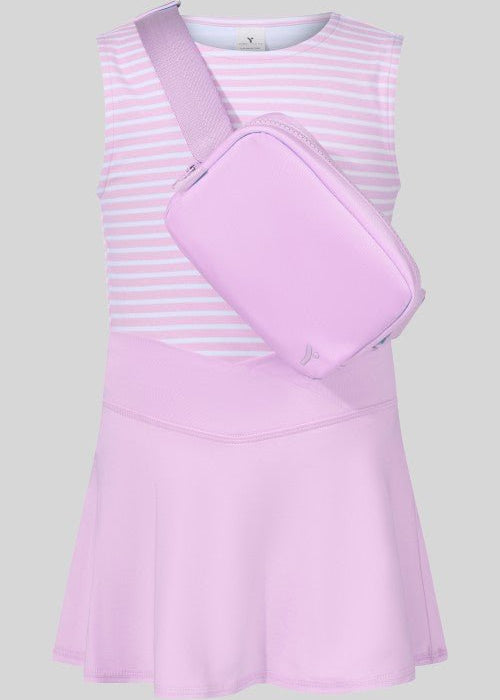 Girls Tank, Crossover Skort & Bag Set 3 colors - The Nines