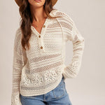Crochet Hoodie - 2 colors! - The Nines