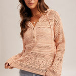 Crochet Hoodie - 2 colors! - The Nines