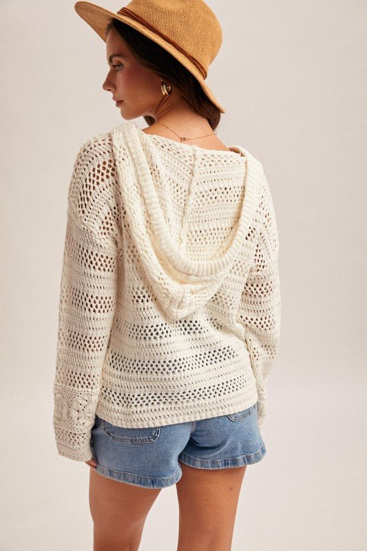 Crochet Hoodie - 2 colors! - The Nines