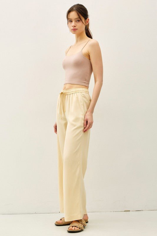 Butter Tencel Pants - The Nines