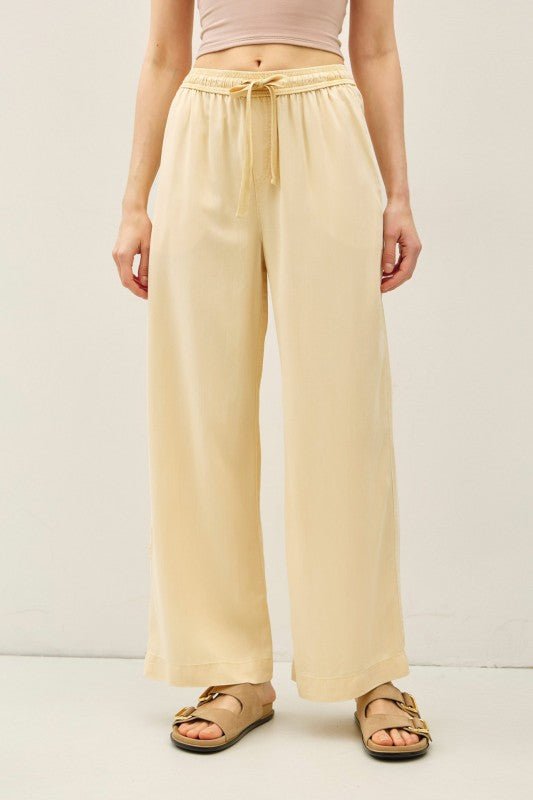 Butter Tencel Pants - The Nines