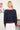 Boat Neck Navy Flag Sweater - The Nines