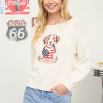 American Heart Dog Sweater - The Nines