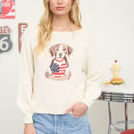 American Heart Dog Sweater - The Nines