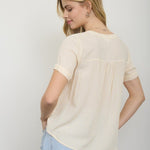 Yellow Striped Top - The Nines