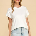 Ribbed Trim Top - 5 Colors! - The Nines