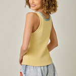 Henley Washed Tank Top - 2 Colors! - The Nines