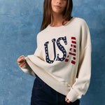 USA Crew Neck Sweater - The Nines