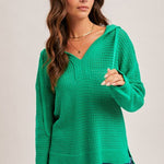Crochet Open Knit Hoodie - 2 Colors! - The Nines